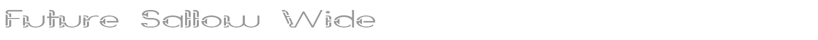 Future Sallow font preview